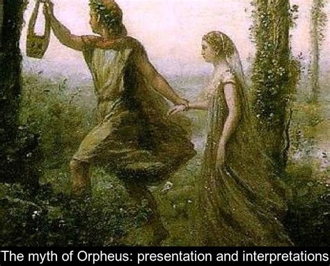 The Myth Of Orpheus and Eurydice, Part One: The Wedding.